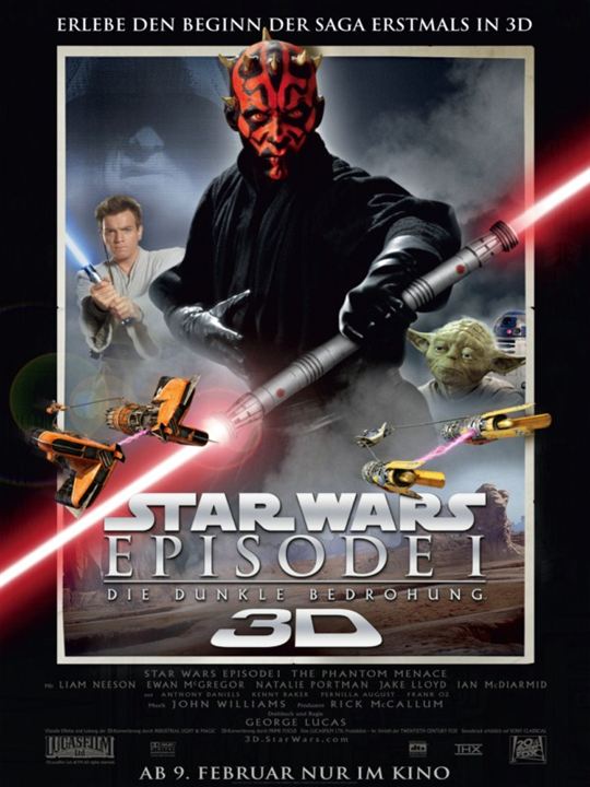 Star Wars: Episode I - Die dunkle Bedrohung : Kinoposter