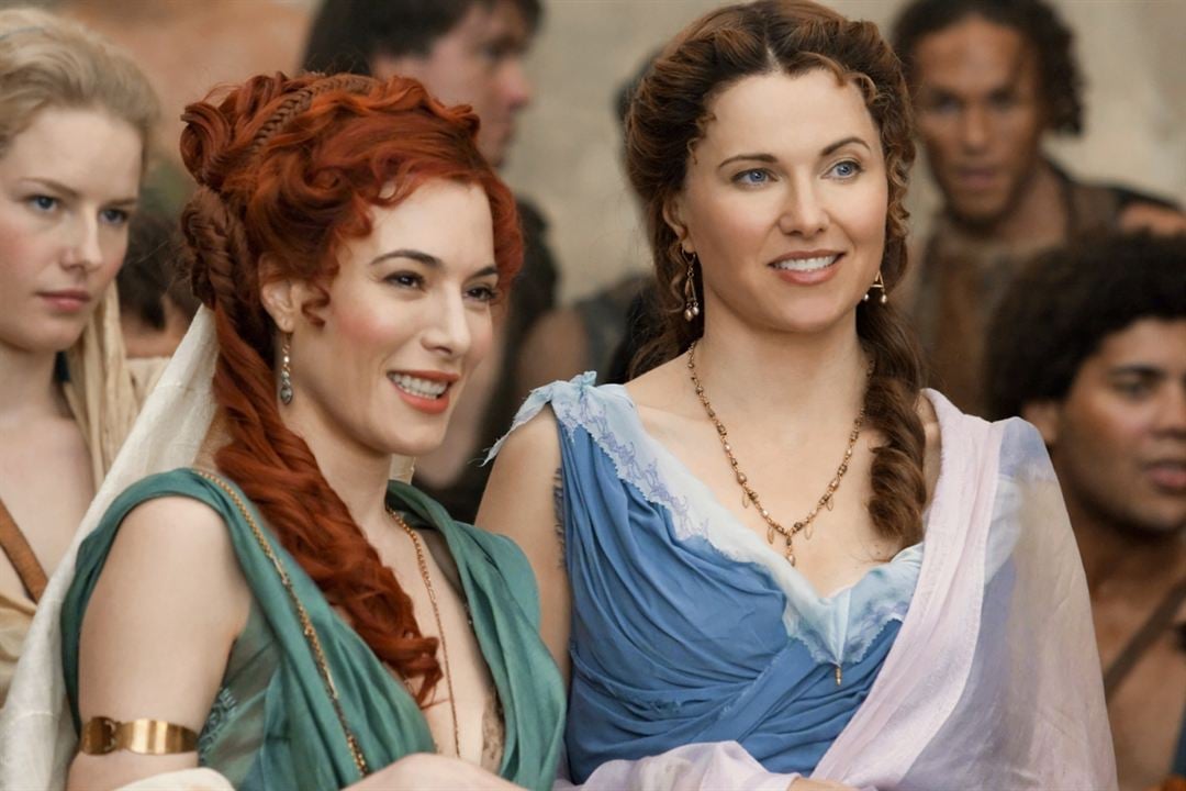 Spartacus: Gods of the Arena : Bild Lucy Lawless, Jaime Murray