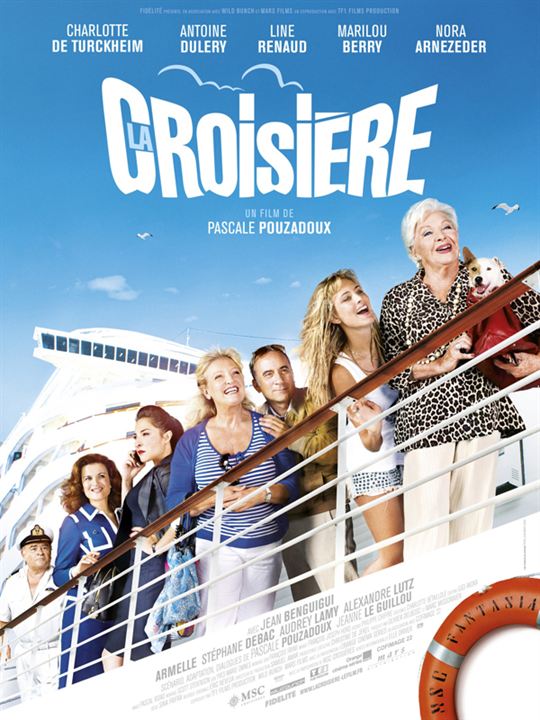 La Croisière : Kinoposter Jean Benguigui, Pascale Pouzadoux, Antoine Duléry