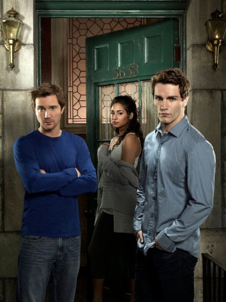 Bild Sam Witwer, Meaghan Rath, Sam Huntington