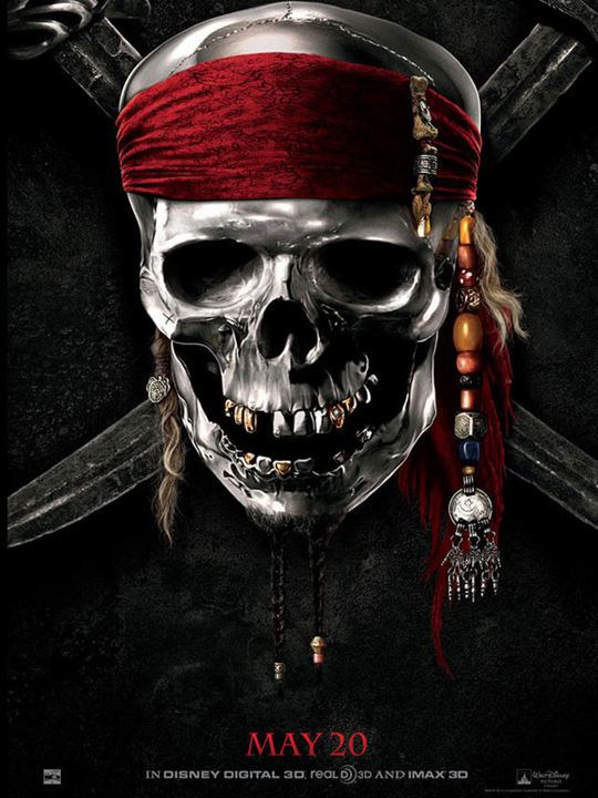 Pirates of the Caribbean: Fremde Gezeiten : Kinoposter