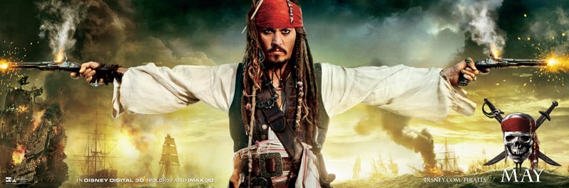 Pirates of the Caribbean: Fremde Gezeiten : Kinoposter