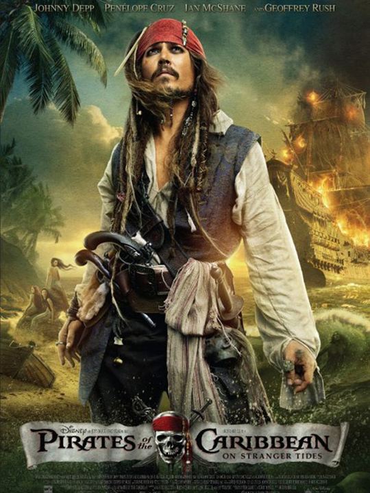 Pirates of the Caribbean: Fremde Gezeiten : Kinoposter