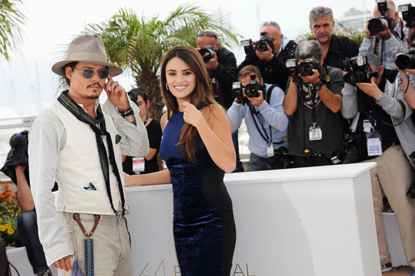 Pirates of the Caribbean: Fremde Gezeiten : Bild Johnny Depp, Penélope Cruz
