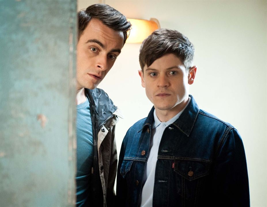 Misfits : Bild Joseph Gilgun, Iwan Rheon