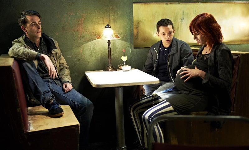 Misfits : Bild Joseph Gilgun, Natasha O'Keeffe