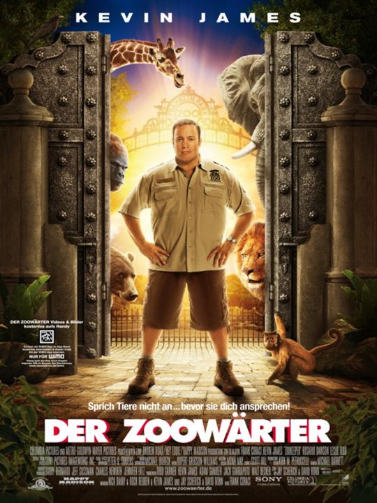 Der Zoowärter : Kinoposter