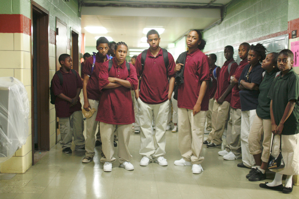 The Wire : Bild Jermaine Crawford, Maestro Harrell, Julito McCullum, Tristan Mack Wilds