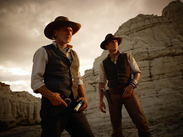 Cowboys & Aliens : Bild Daniel Craig, Harrison Ford