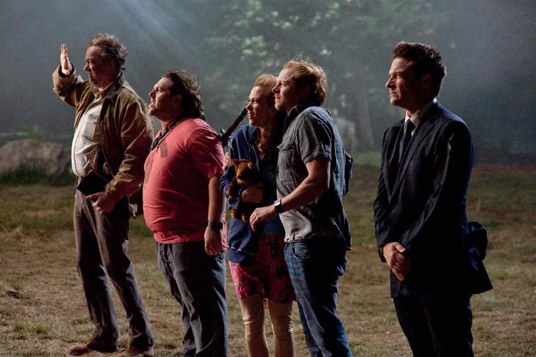 Paul - Ein Alien auf der Flucht : Bild Nick Frost, Kristen Wiig, Greg Mottola, John Carroll Lynch, Simon Pegg, Jason Bateman
