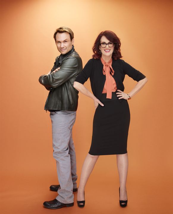 Bild Christian Slater, Megan Mullally