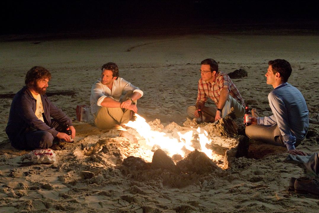 Hangover 2 : Bild Justin Bartha, Ed Helms, Zach Galifianakis, Bradley Cooper