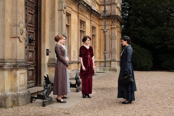 Downton Abbey : Bild Michelle Dockery, Elizabeth McGovern, Laura Carmichael