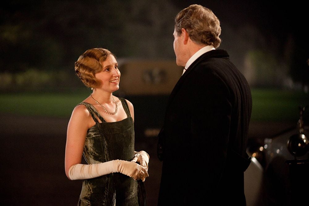 Downton Abbey : Bild Laura Carmichael, Robert Bathurst