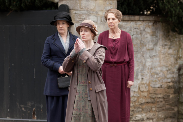 Downton Abbey : Bild Amy Nuttall, Maggie Smith, Phyllis Logan