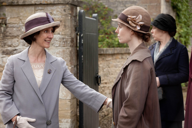 Downton Abbey : Bild Phyllis Logan, Christine Mackie, Amy Nuttall