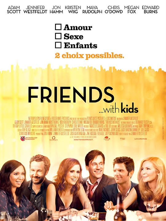Friends With Kids : Kinoposter