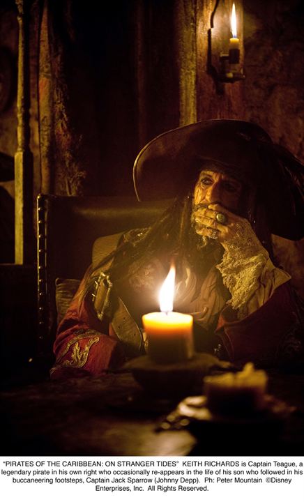 Pirates of the Caribbean: Fremde Gezeiten : Bild Keith Richards