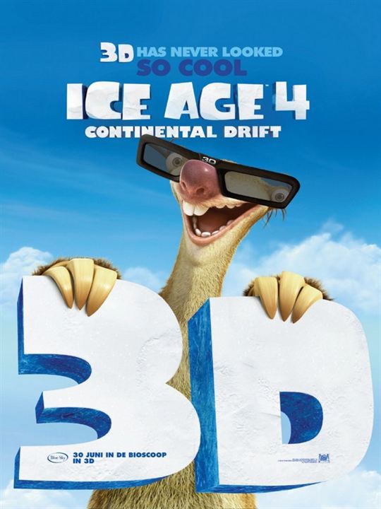 Ice Age 4 - Voll verschoben : Kinoposter