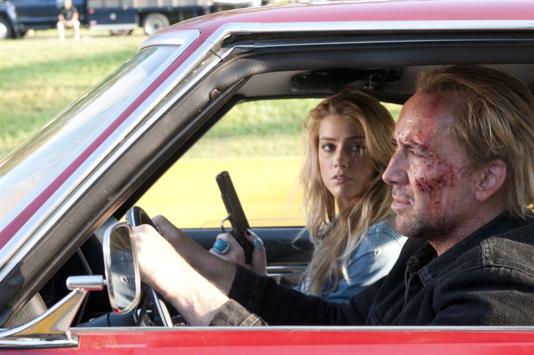 Drive Angry : Bild Amber Heard, Patrick Lussier, Nicolas Cage