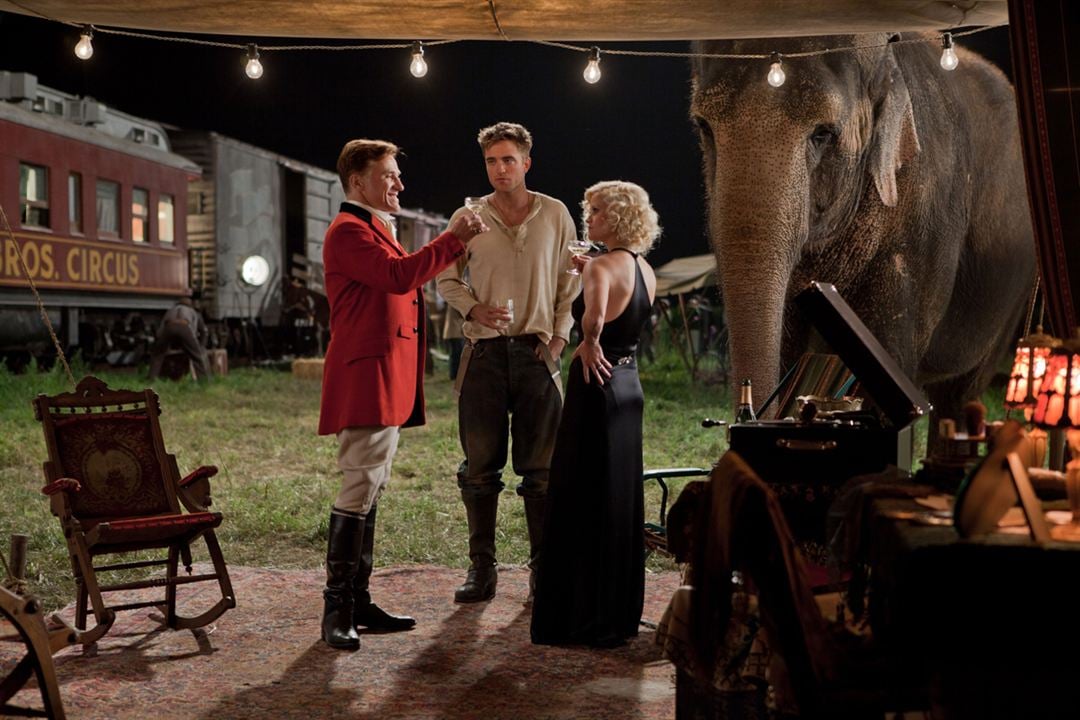 Wasser für die Elefanten : Bild Robert Pattinson, Christoph Waltz, Reese Witherspoon