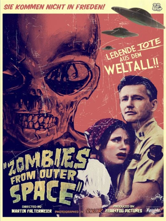 Zombies From Outer Space : Kinoposter