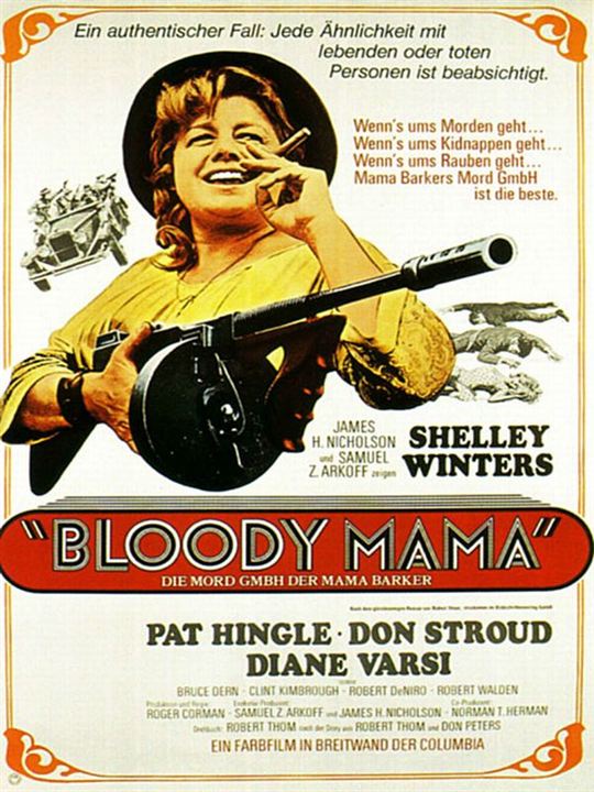 Bloody Mama : Kinoposter