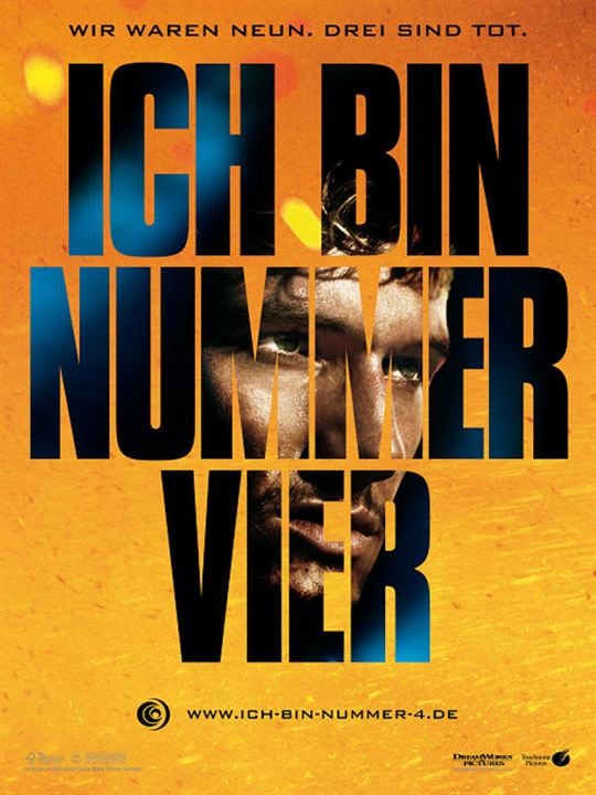 Ich bin Nummer Vier : Kinoposter