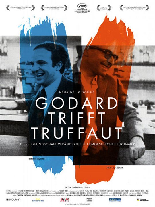 Godard trifft Truffaut - Deux De La Vague : Kinoposter
