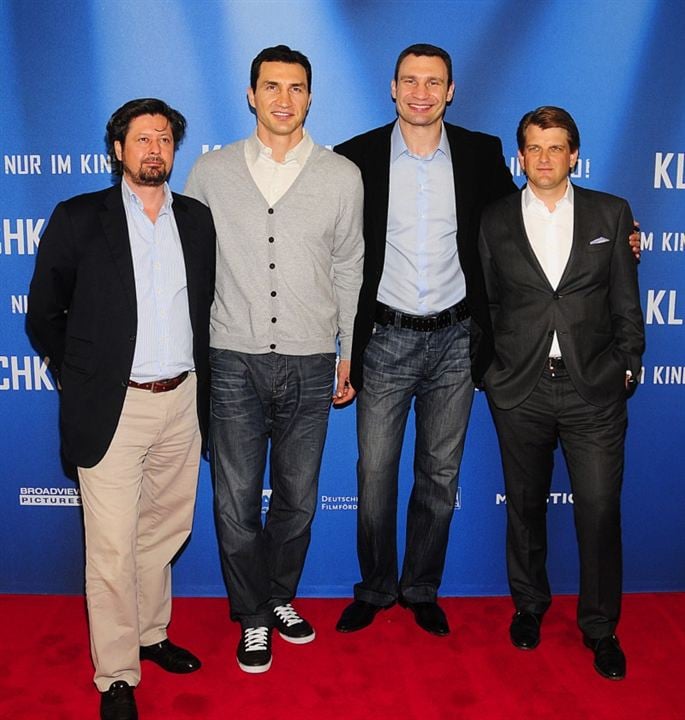 Klitschko : Bild Leopold Hoesch, Wladimir Klitschko, Vitali Klitschko, Sebastian Dehnhardt