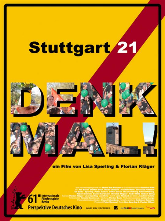 Stuttgart 21 – Denk mal! : Kinoposter