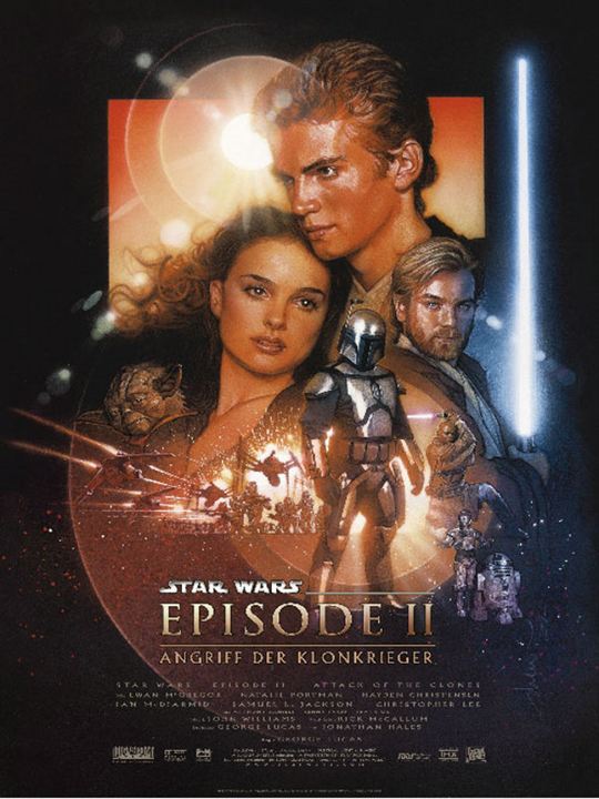 Star Wars: Episode II - Angriff der Klonkrieger : Kinoposter