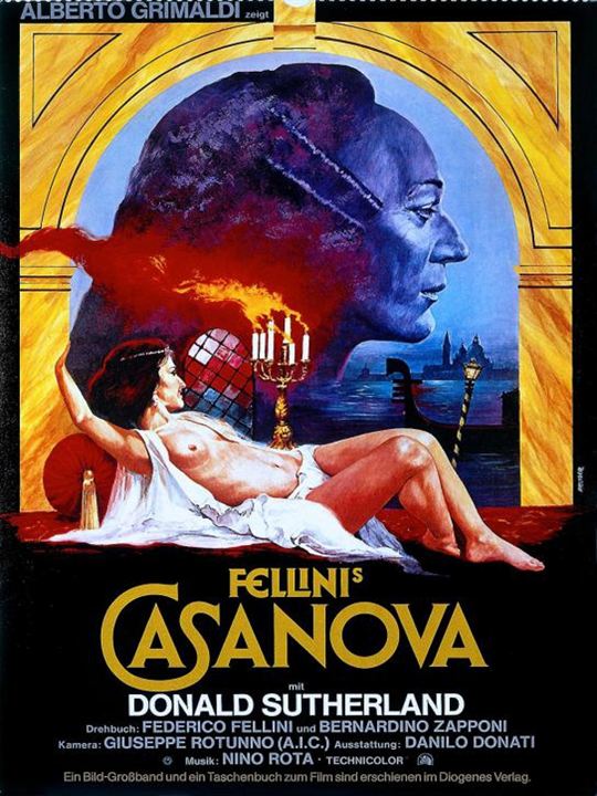 Fellinis Casanova : Kinoposter