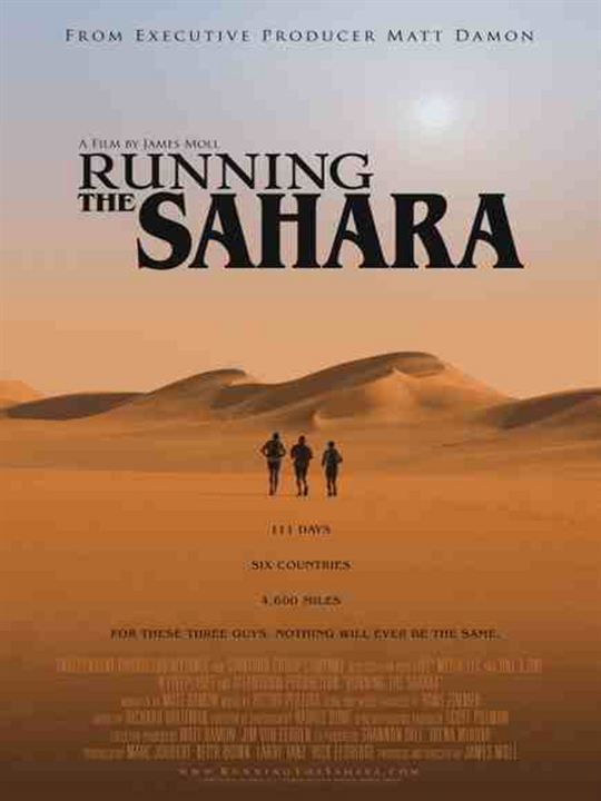 Running the Sahara : Kinoposter