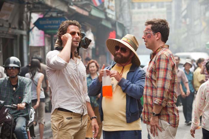 Hangover 2 : Bild Ed Helms, Zach Galifianakis, Bradley Cooper