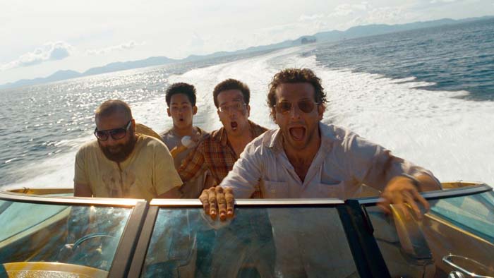 Hangover 2 : Bild Ed Helms, Bradley Cooper, Zach Galifianakis, Mason Lee, Ken Jeong