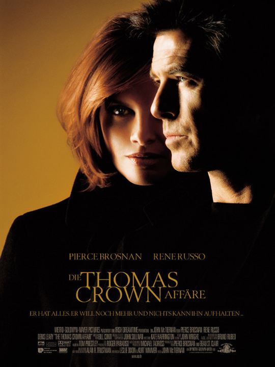 Die Thomas Crown Affäre : Kinoposter