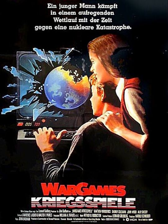 WarGames - Kriegsspiele : Kinoposter