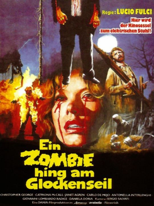 Ein Zombie hing am Glockenseil : Kinoposter
