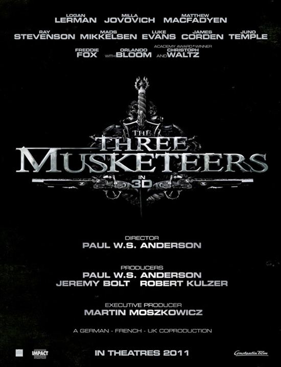 Die drei Musketiere : Kinoposter