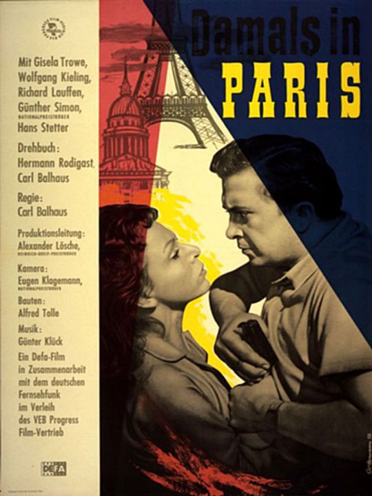 Damals in Paris : Kinoposter