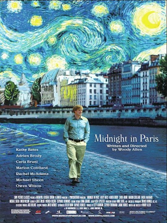 Midnight In Paris : Kinoposter