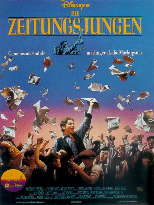 Die Zeitungsjungen : Kinoposter