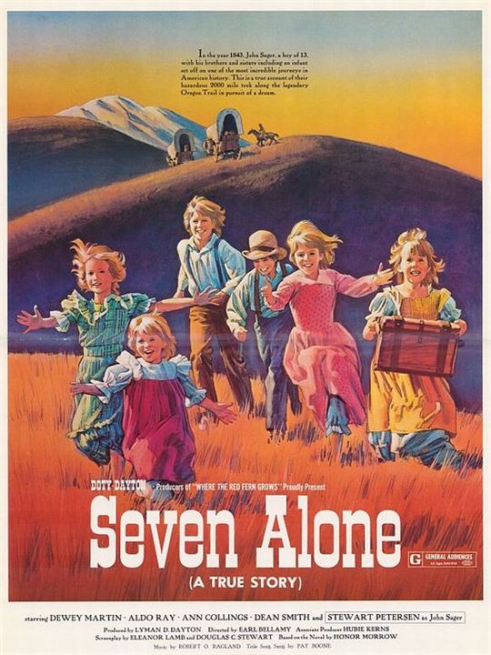 Sieben allein : Kinoposter