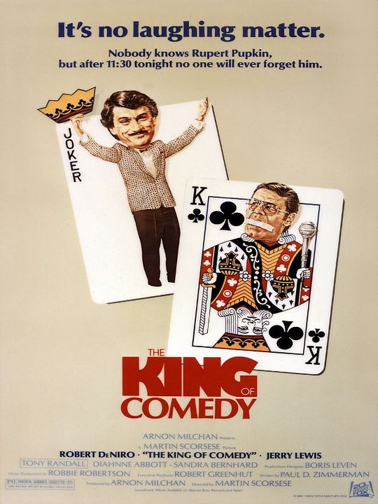 The King of Comedy : Kinoposter