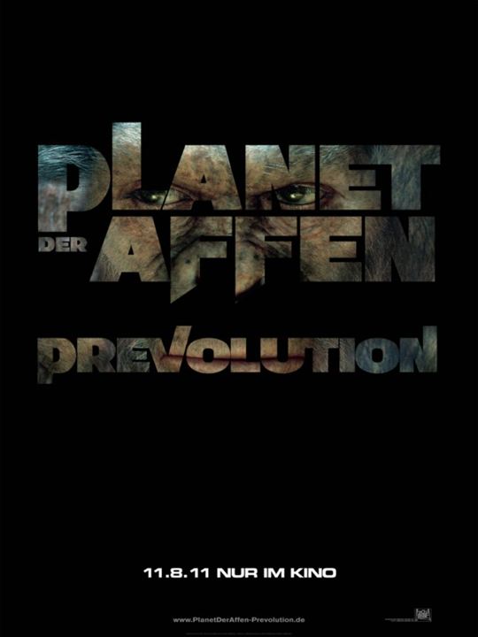 Planet der Affen: Prevolution : Kinoposter