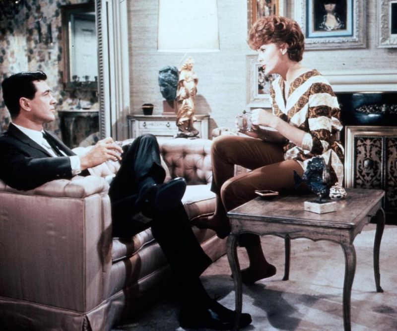 Ein Goldfisch an der Leine : Bild Rock Hudson