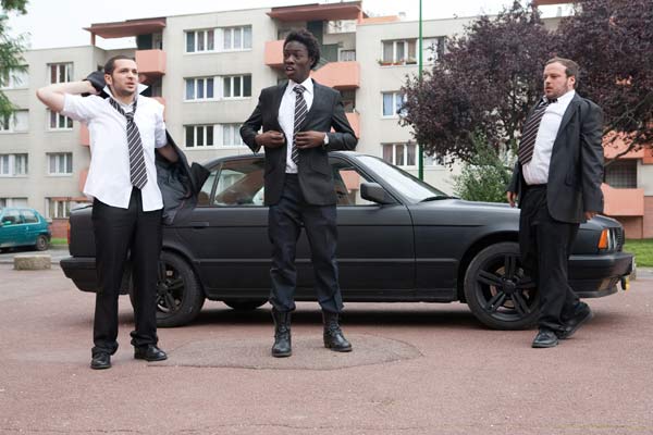 Les Mythos : Bild Ralph Amoussou, Alban Ivanov, William Lebghil, Denis Thybaud