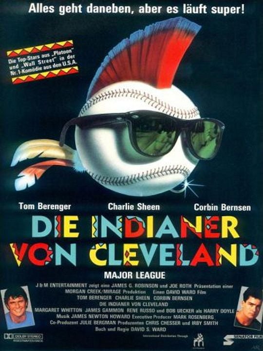 Die Indianer von Cleveland : Kinoposter