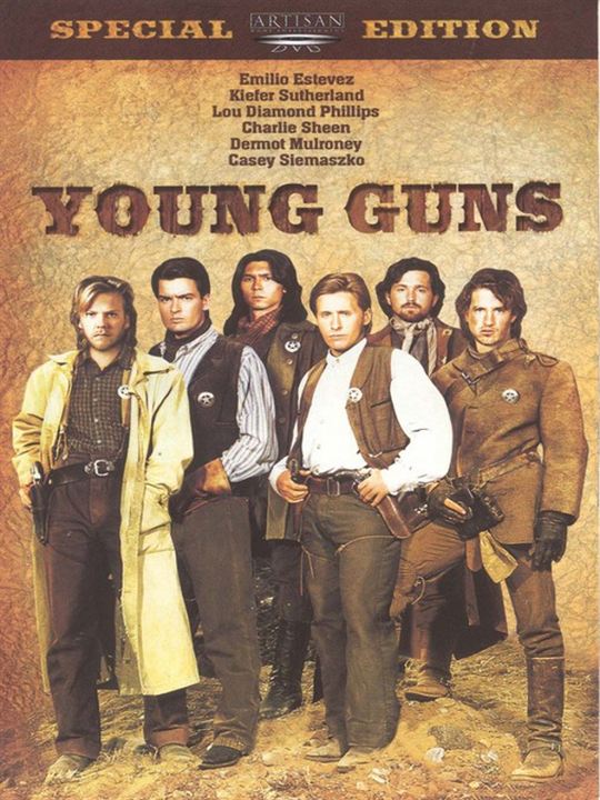 Young Guns - Sie fürchten weder Tod noch Teufel : Kinoposter
